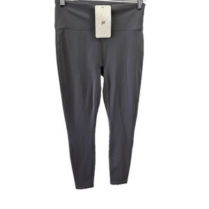 Fabletics Women's Trinity High Waisted Pocket Leggings Gray Sz M NEW